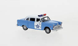 101-58939 - 1:87 Checker Cab Police Car 1974, Chicago Police Department